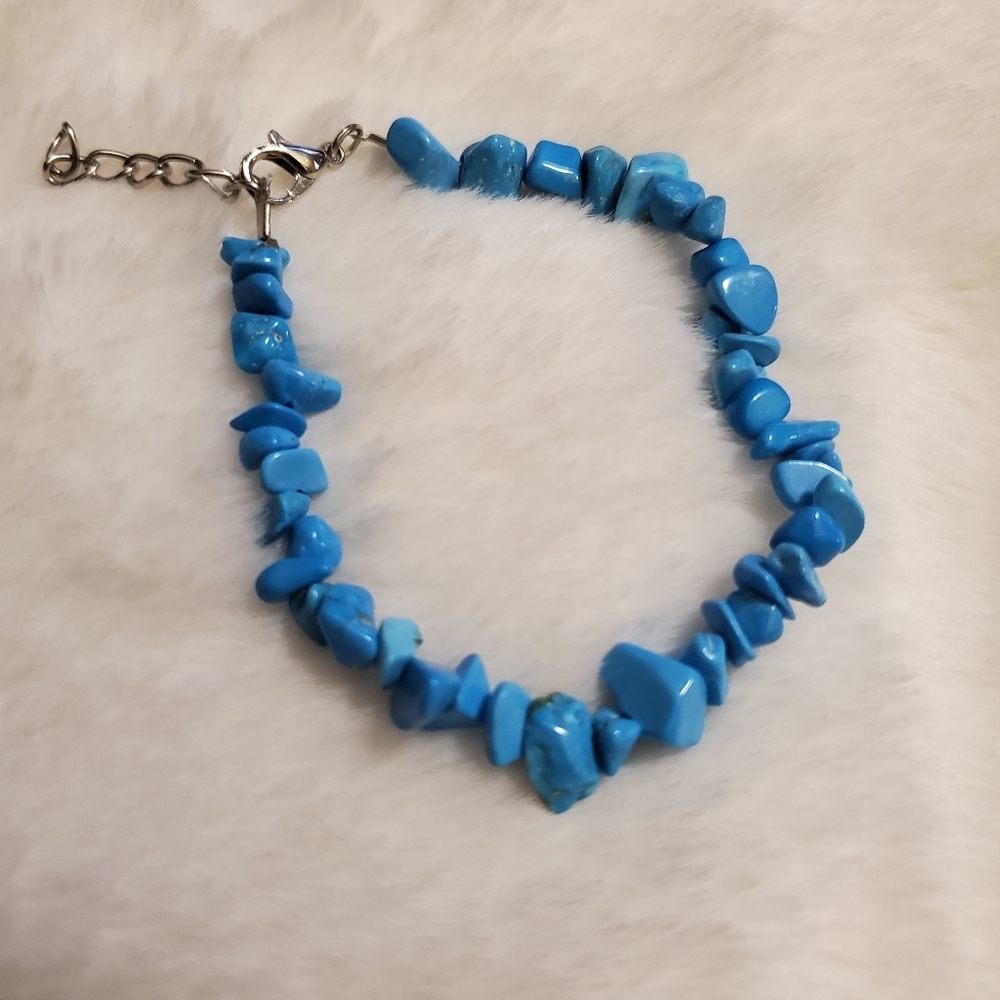 New Blue Stone Bracelet